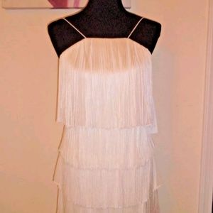 Aiden Mattox Fringe Dress Size 8